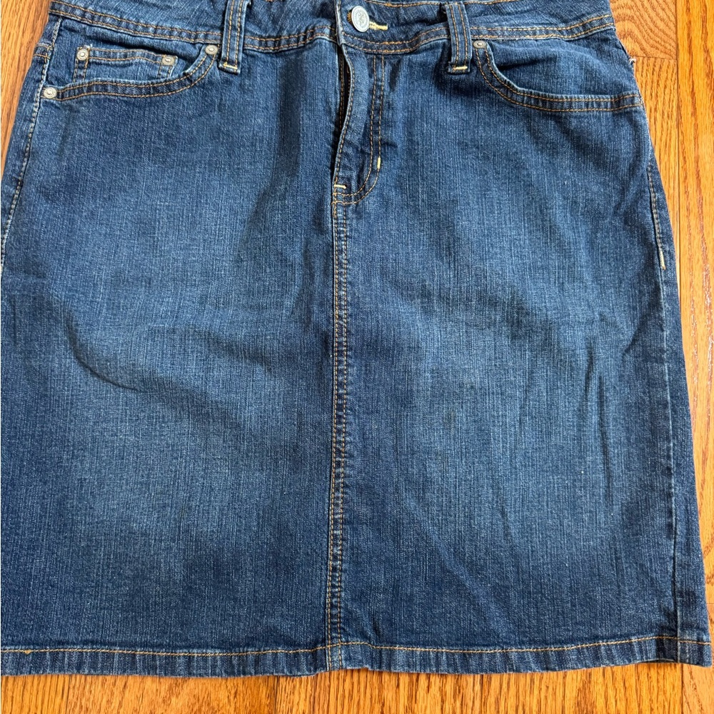 Denim Blue Skirt